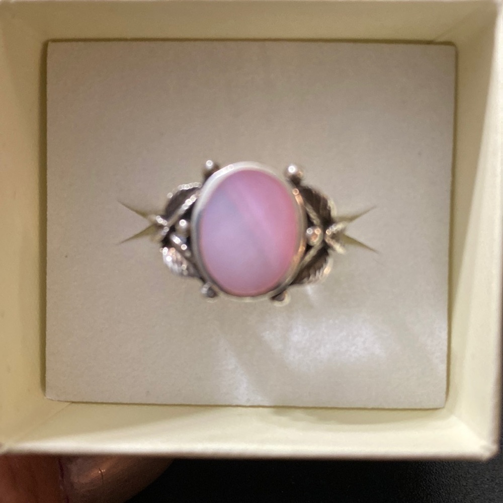 Sterling Silver Shell Ring